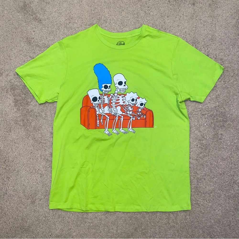 The simpsons XL graphic tee shirt